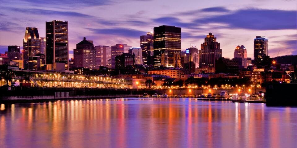 Montreal Quebec Skyline